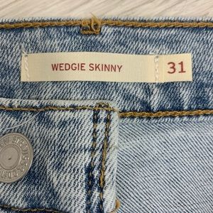 Levi’s RARE 501’s High Rise Wedgie Skinny